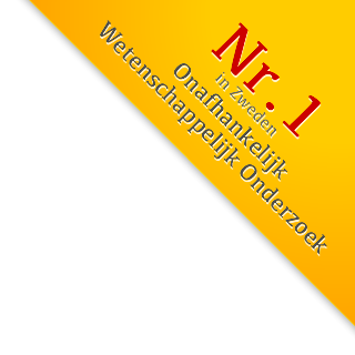 Nr.1 in Zweden uit onafhankelijk wetenschappelijk onderzoek